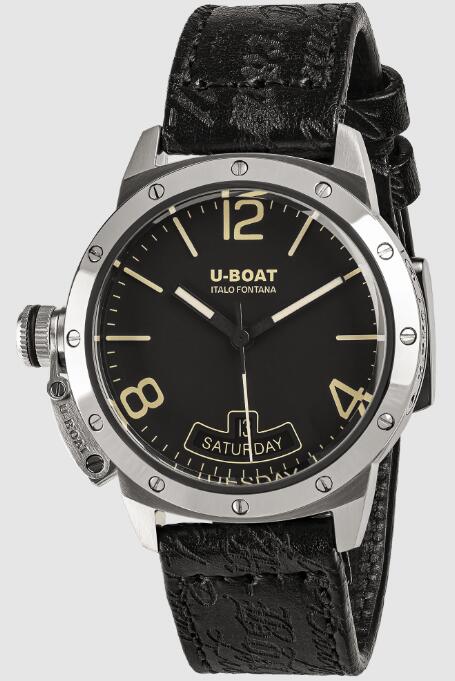 U-BOAT CLASSICO 40MM VINTAGE SCREWS BEZEL 8890 Replica Watch